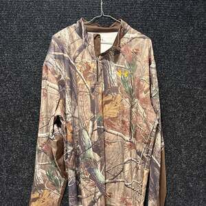 Under Armour Hurlock Fleece 1/4 Zip Pullover Men's L Realtree AP Camo Hunting